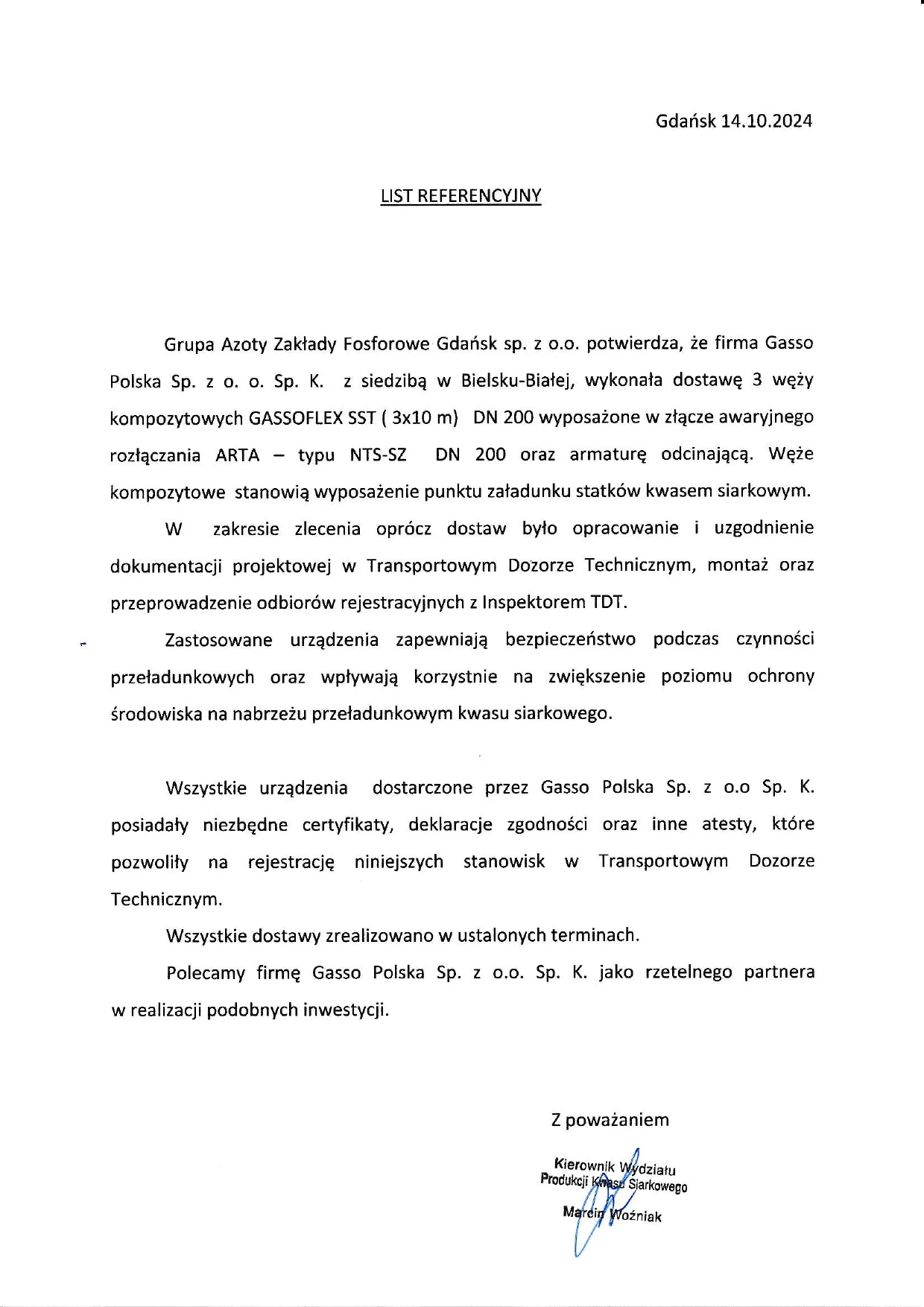Miniaturka referencji - Fosfory (Grupa Azoty)